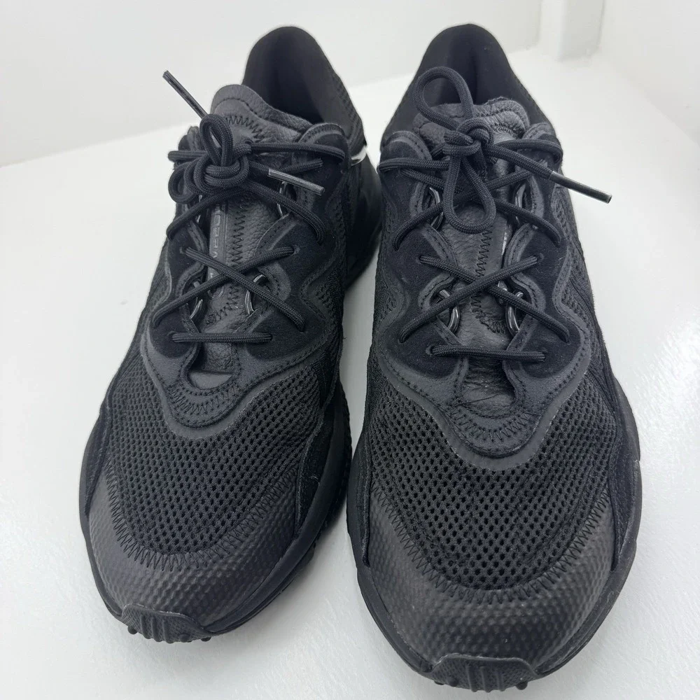 Adidas Originals Ozweego Mens 14 Black Reflective Running Shoes EE6999 Sneakers